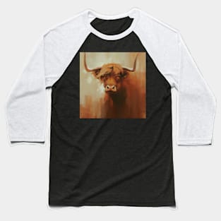 Brown Cow #1 Baseball T-Shirt